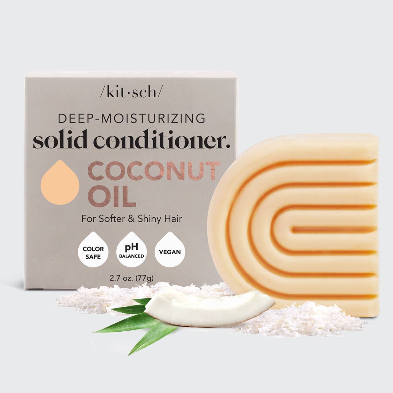 KITSCH Coconut Repair Conditioner Bar/Mask for Dry Damaged Hair