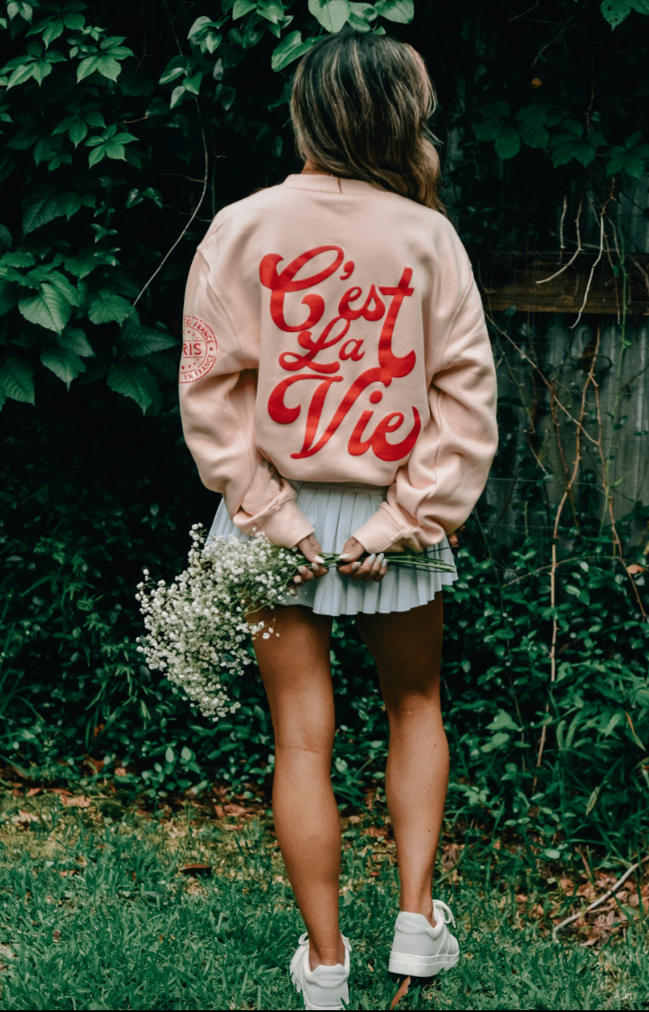 C'est La Vie Sweatshirt