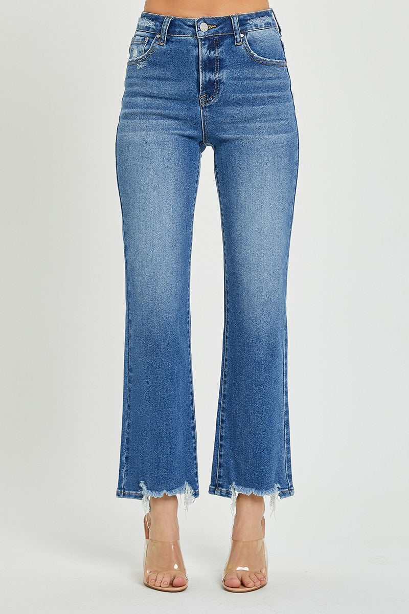 RISEN Darling High Rise Straight Jeans