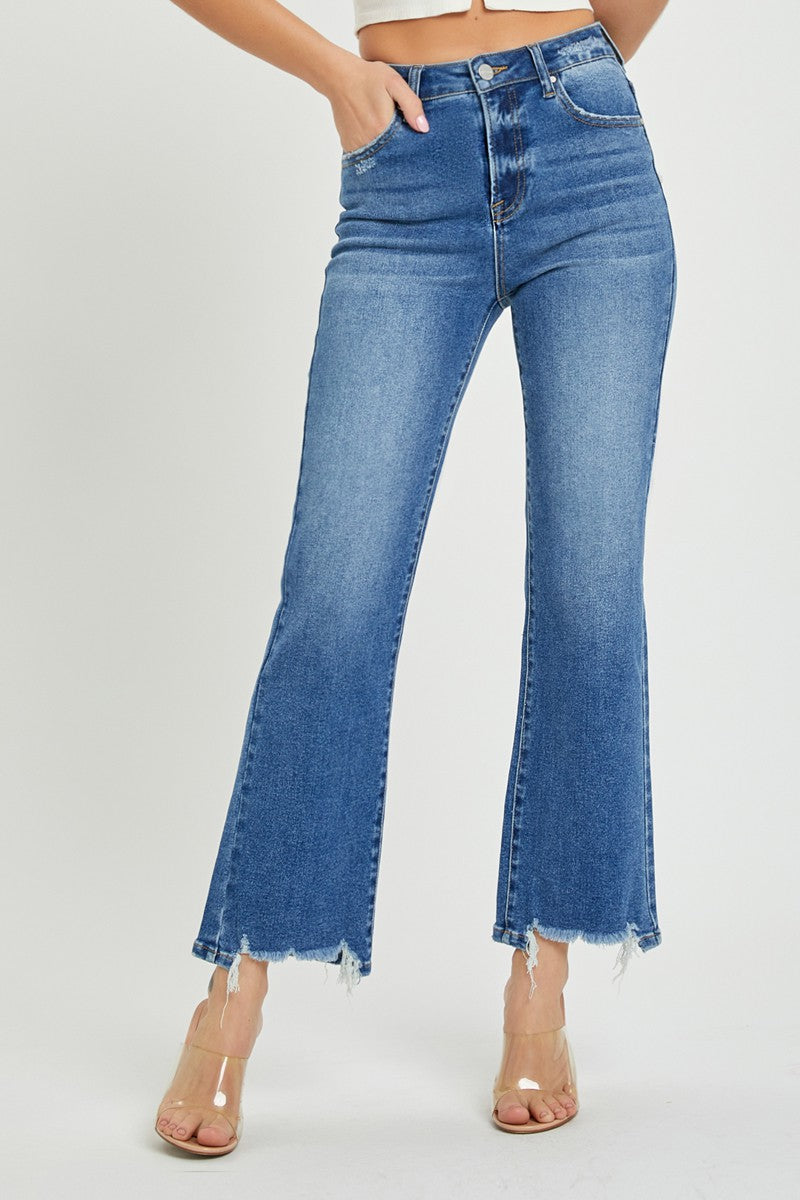 RISEN Darling High Rise Straight Jeans