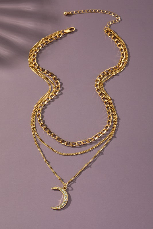 Hearth Crescent Necklace