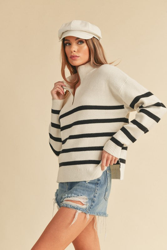 Daffie Stripe Sweater