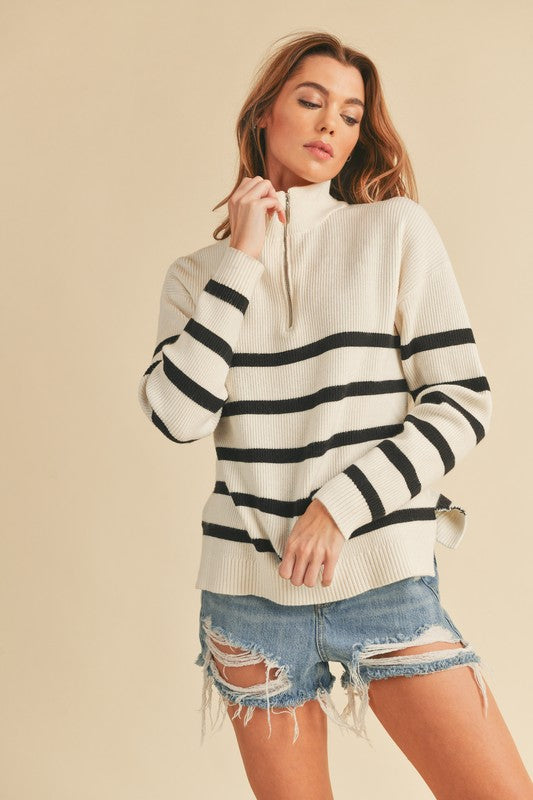 Daffie Stripe Sweater