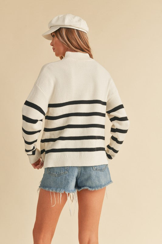 Daffie Stripe Sweater