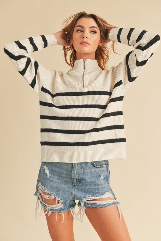 Daffie Stripe Sweater