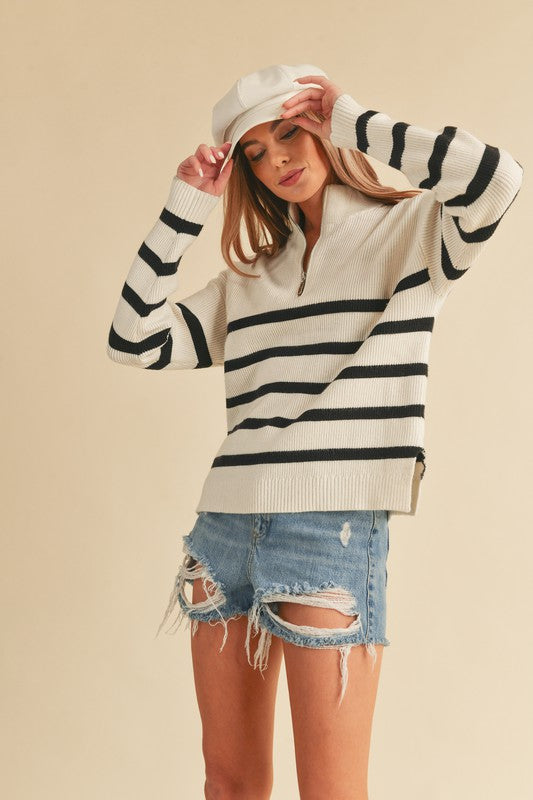 Daffie Stripe Sweater