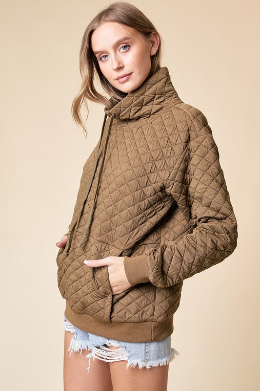 Chase Quilted Pull Over FINAL SALE