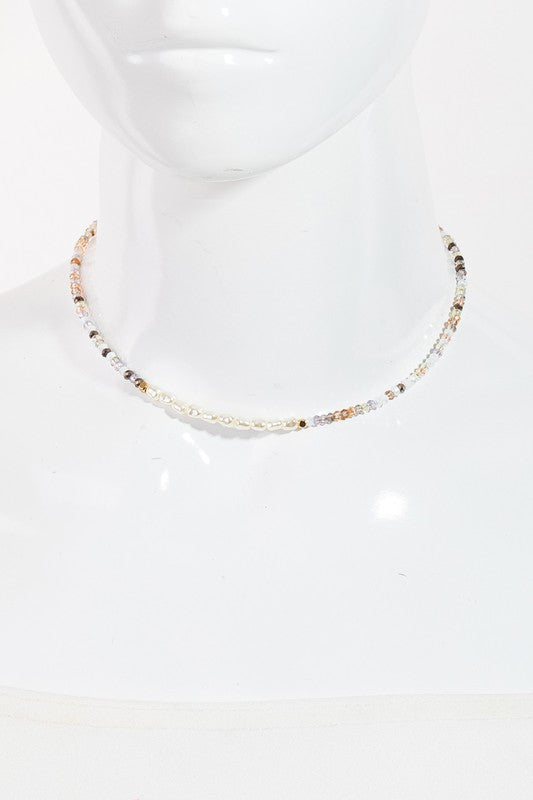 Chandrita Beaded Choker Necklace (2 Colors!)