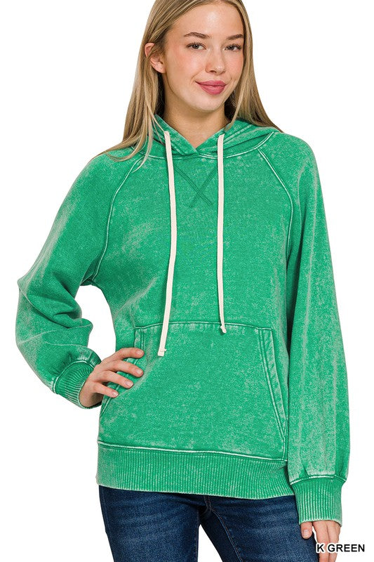 Foley Hooded Green Top PREORDER