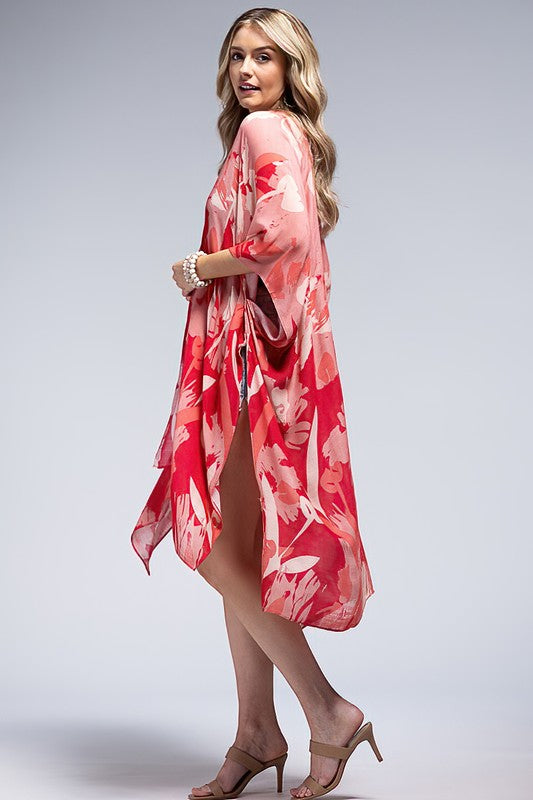 Maeve Floral Print Kimono FINAL SALE