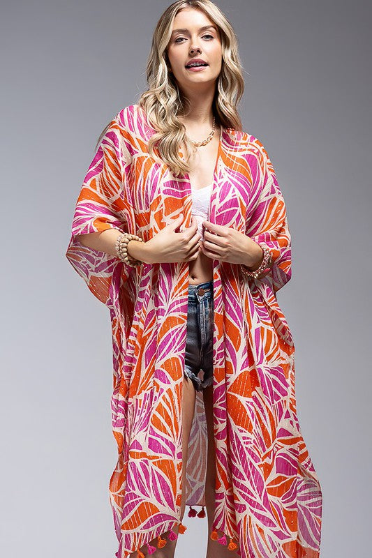 Babs Print Kimono