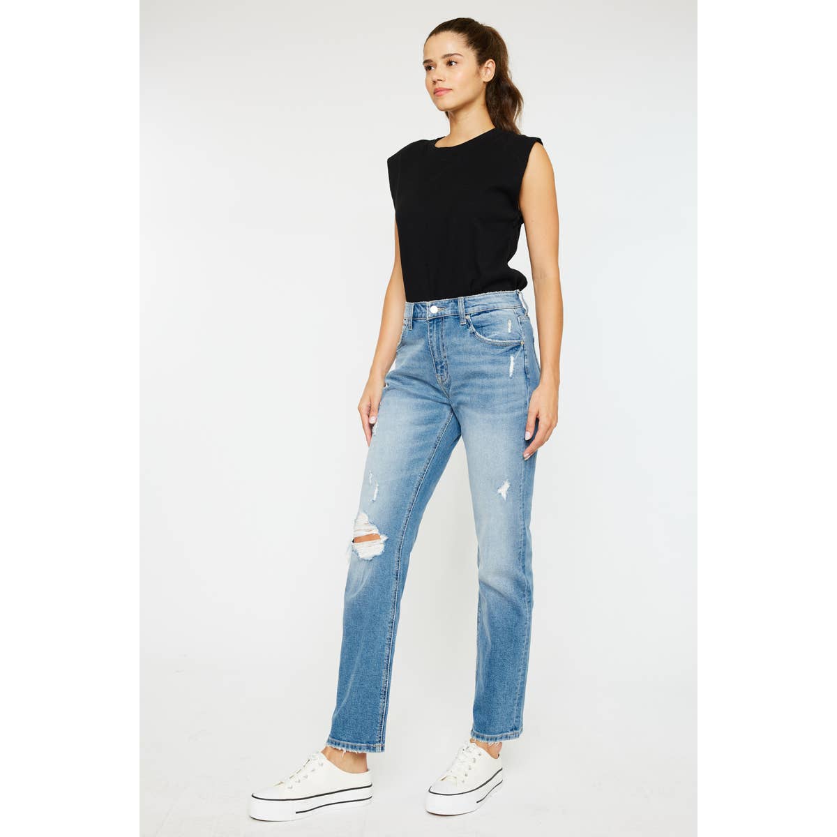 KANCAN Biah Straight Leg Jeans