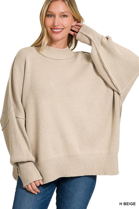 Arthur Side Slit Sweater