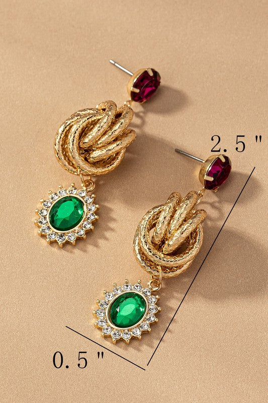 Brenna Gem Earrings