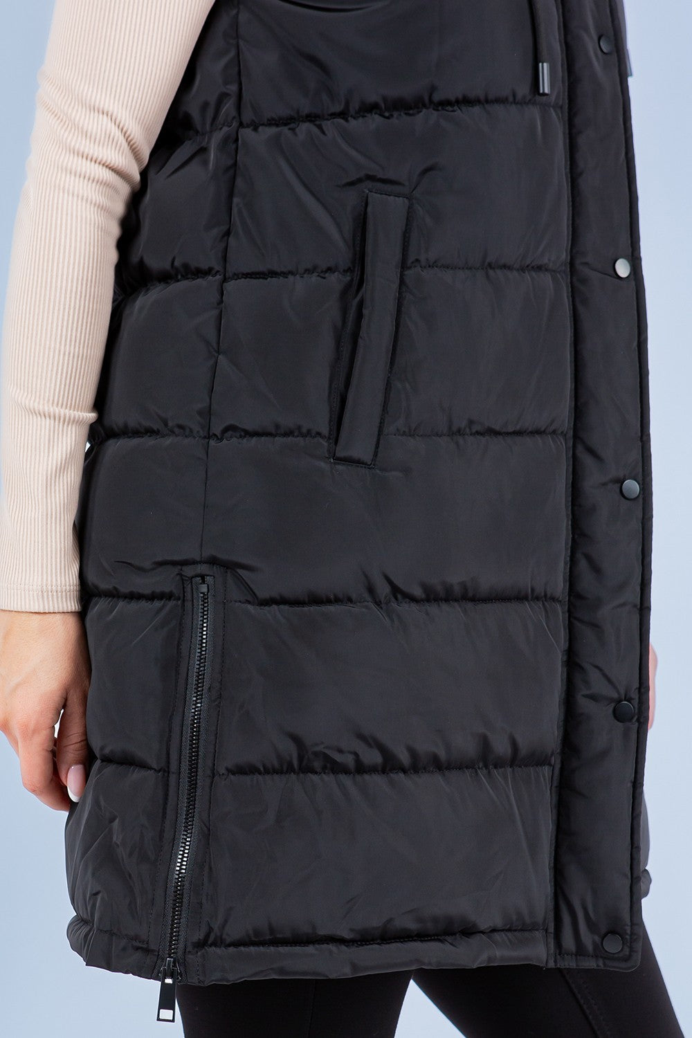 Klayton Long Puffer Vest Bestseller!!!!