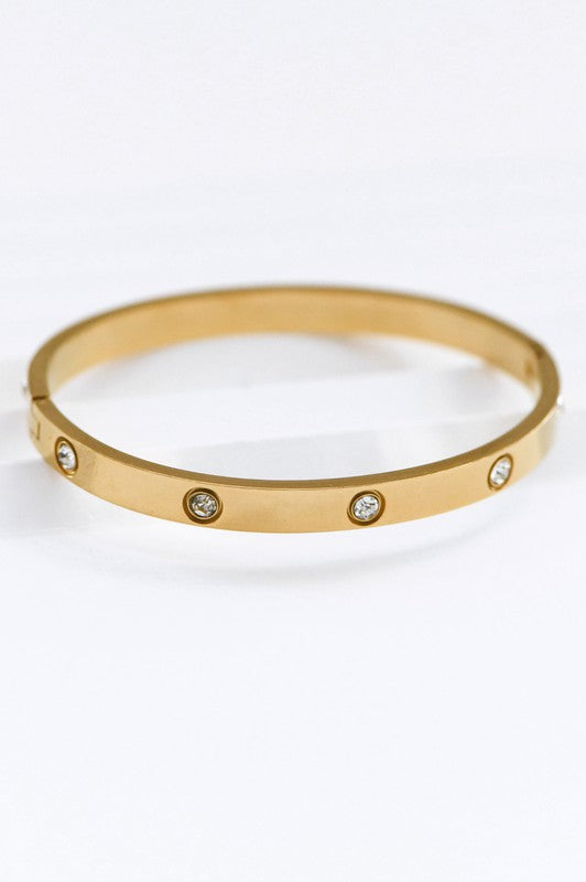 Lainey Hinged Bangle Bracelet