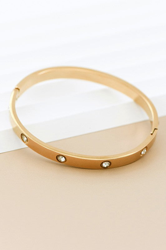 Lainey Hinged Bangle Bracelet