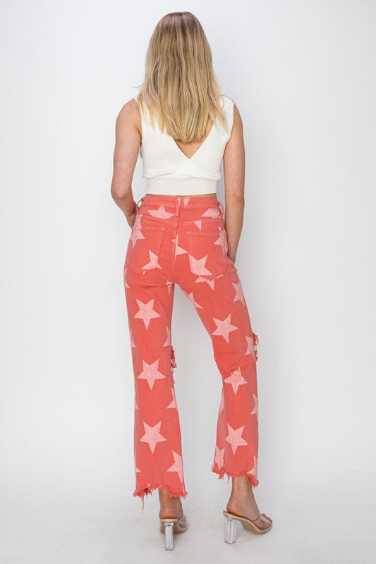 RISEN Bernice Star Printed Pants FINAL SALE