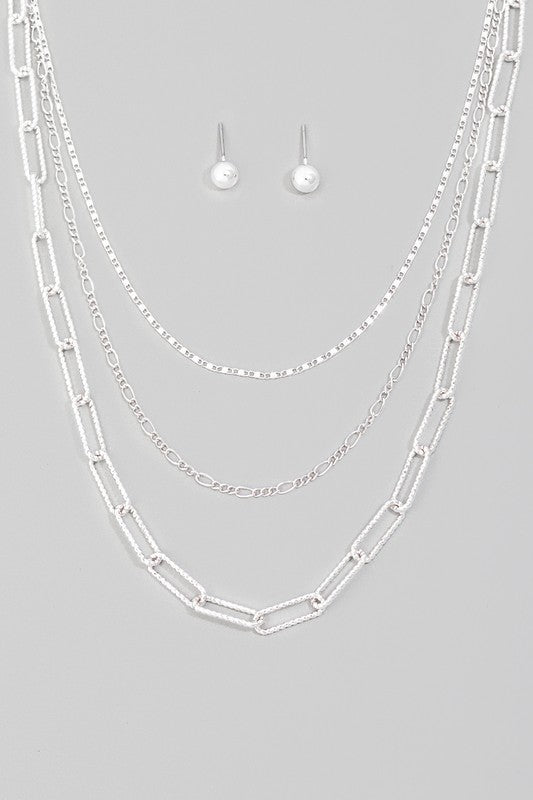 Becky Layered Necklace Set (2 Colors!)