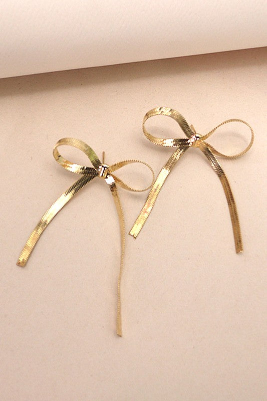 Ardin Bow Earrings (2 Colors!)