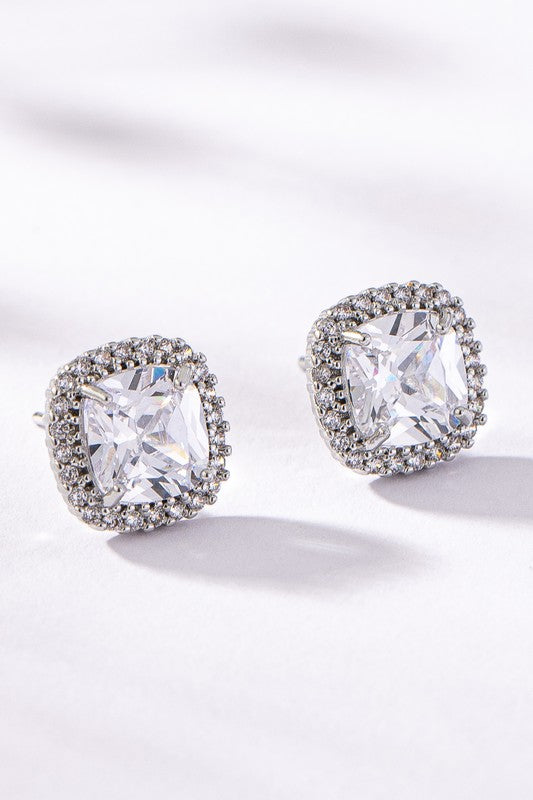 Briella Pave Stud Earrings (3 Colors!)