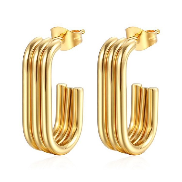 Aaron Huggie Hoop Earrings