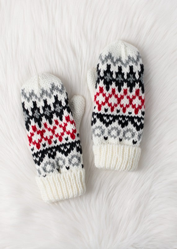 Relic Pattern Mittens