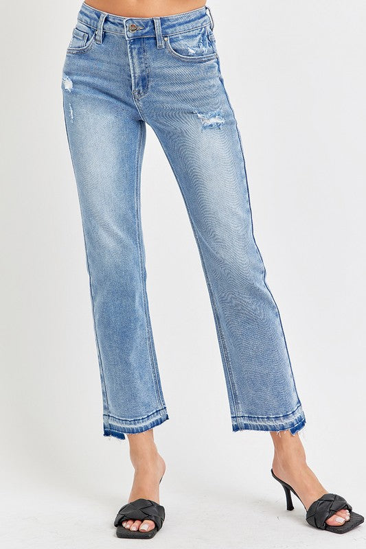 RISEN Darvin Mid Rise Light Wash Jeans