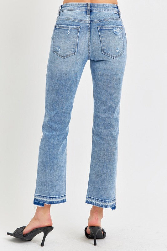 RISEN Darvin Mid Rise Light Wash Jeans