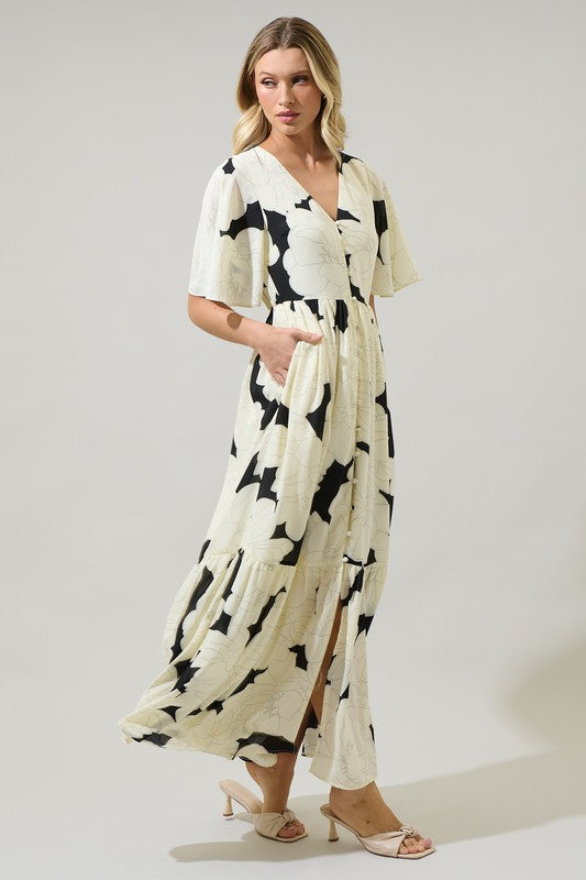 Quinsy Floral Maxi Dress