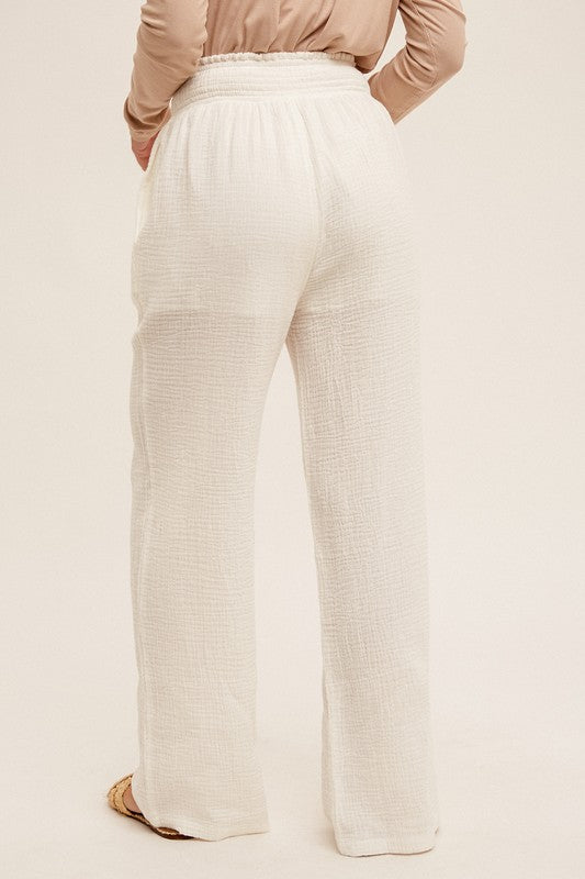 Smithe Wide Gauze Pants FINAL SALE