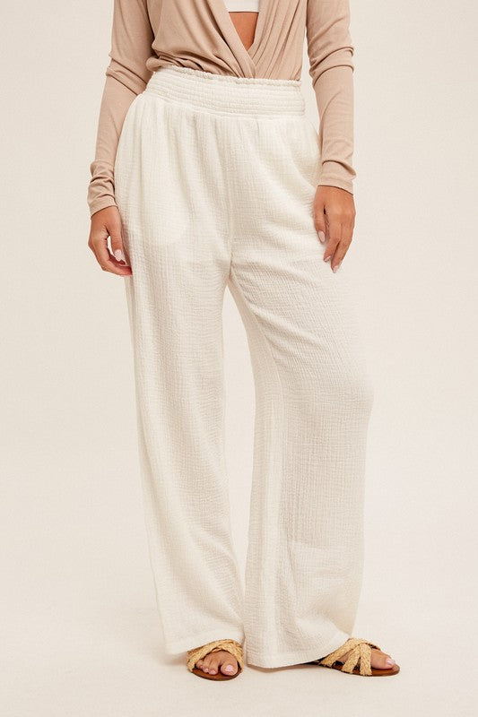 Smithe Wide Gauze Pants FINAL SALE