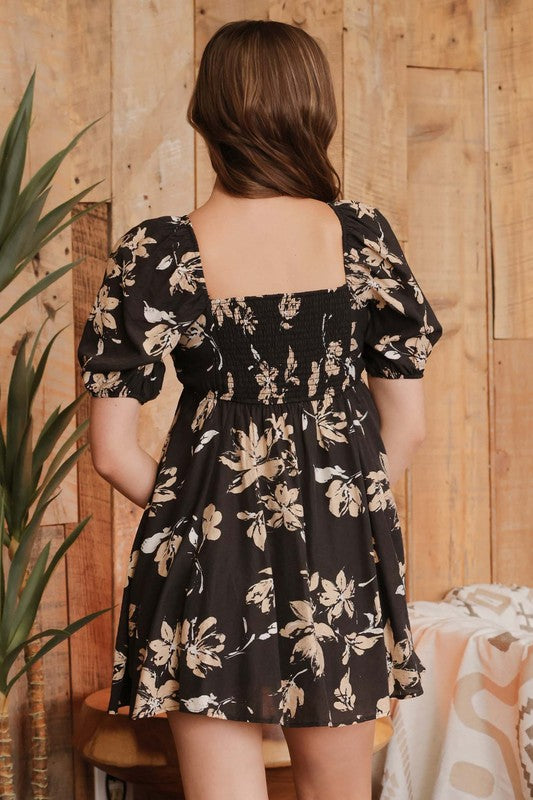 Abigail Floral Mini Dress FINAL SALE