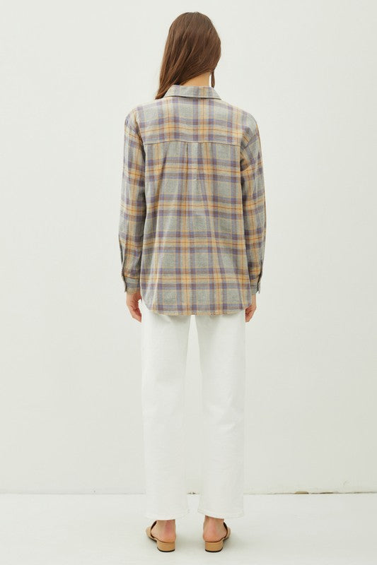 Martie Plaid Shirt FINAL SALE