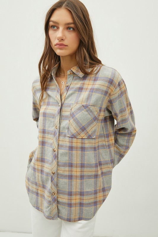 Martie Plaid Shirt FINAL SALE