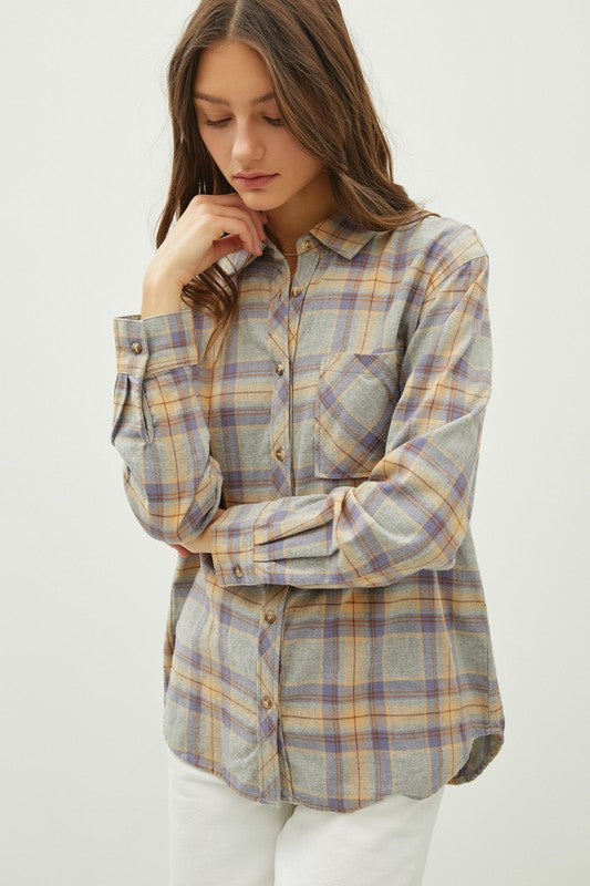 Martie Plaid Shirt FINAL SALE