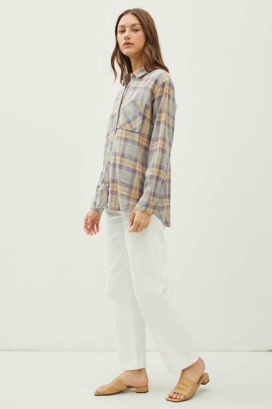 Martie Plaid Shirt FINAL SALE