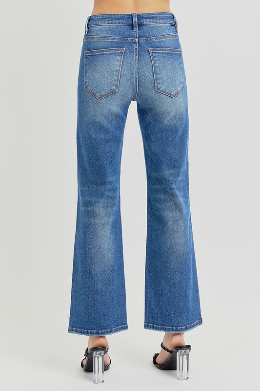 RISEN Dayton High Rise Straight Jeans