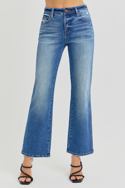 RISEN Dayton High Rise Straight Jeans