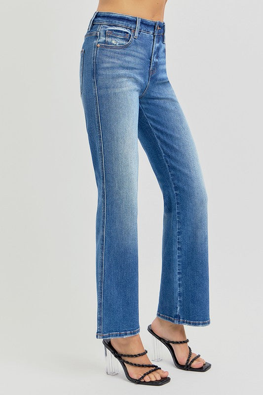 RISEN Dayton High Rise Straight Jeans