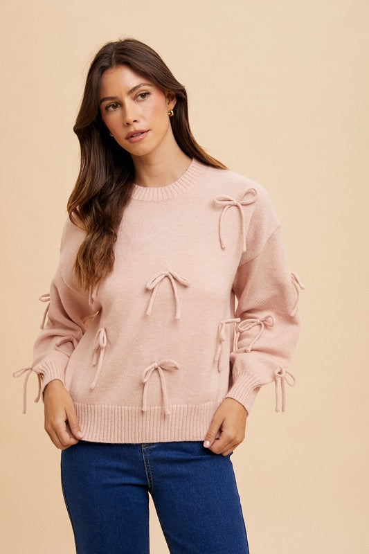 Melissa Bow Sweater FINAL SALE