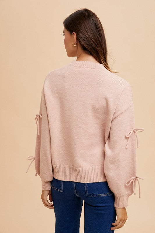 Melissa Bow Sweater FINAL SALE