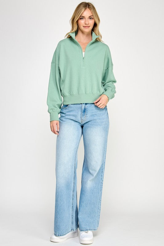 Stella Half Zip Sweatshirt (6 Colors!)