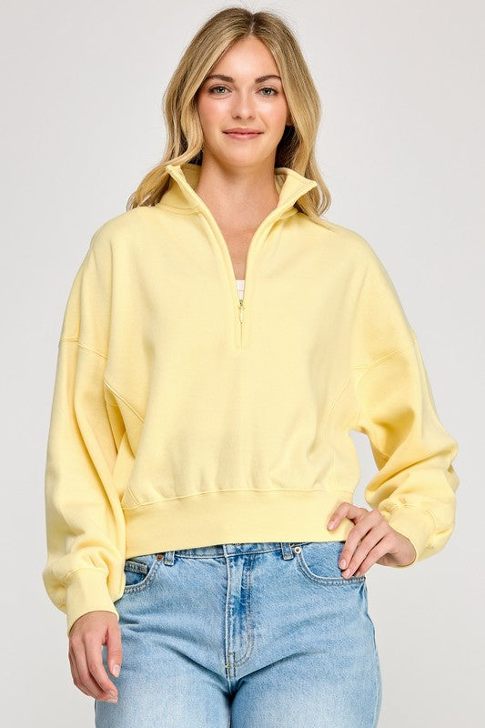 Stella Half Zip Sweatshirt (6 Colors!)