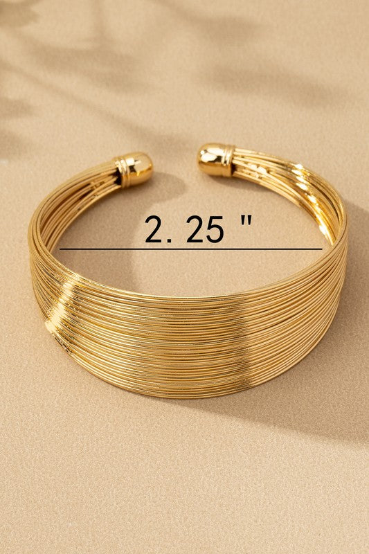 Janet Wire Cuff Bracelet