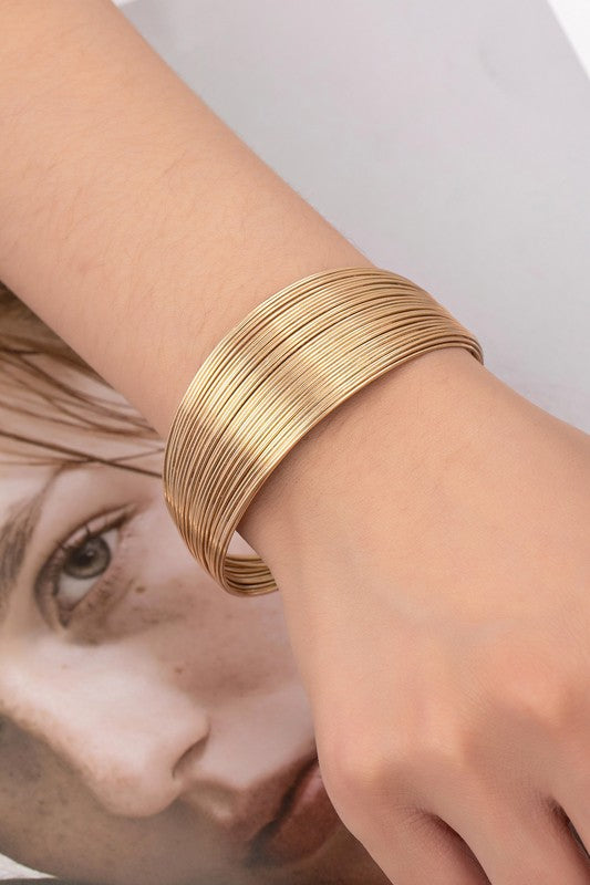 Janet Wire Cuff Bracelet