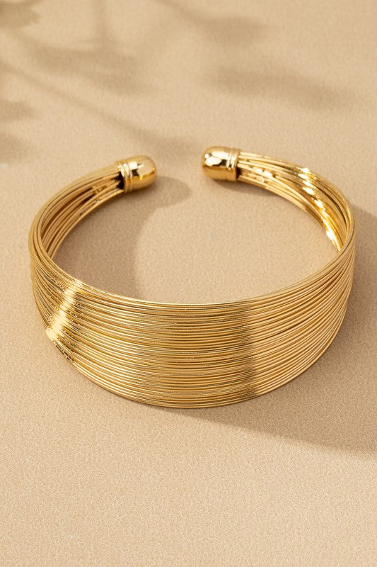 Janet Wire Cuff Bracelet