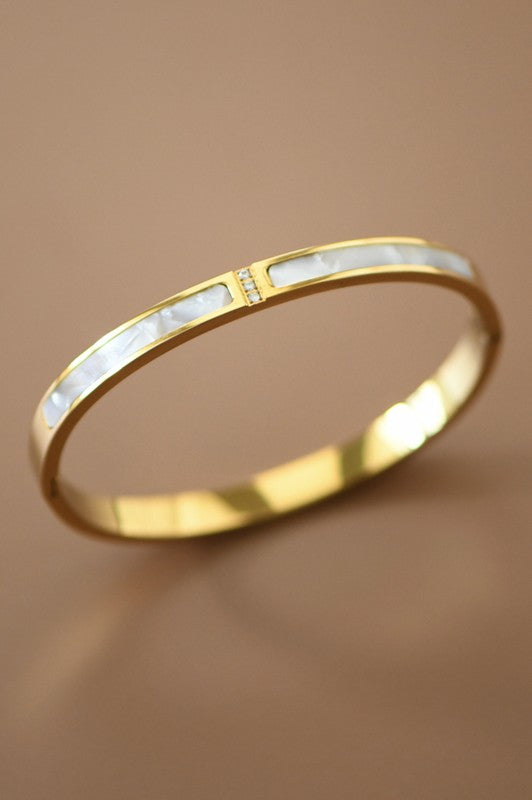 Ripp Hinge Bangle Bracelet