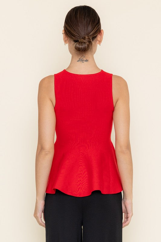 Waverly Peplum Top