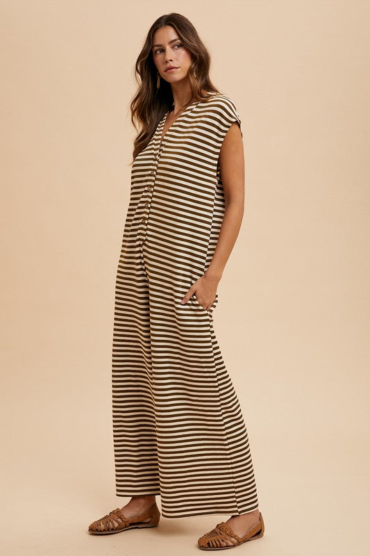 Leighton Stripe Jumpsuit